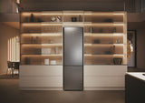 Haier HDPW5620DNPK 60cm Freestanding Fridge Freezer - Silver