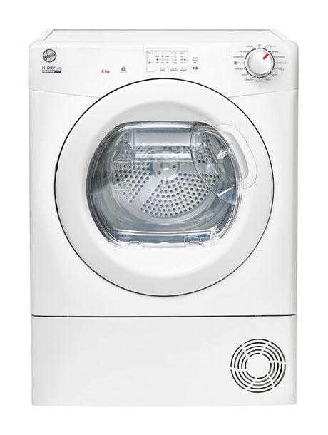 Hoover HLE H8A1LE-80 H-Dry 300 Heat Pump Tumble Dryer with Aquavision - A+ Energy Rated - White