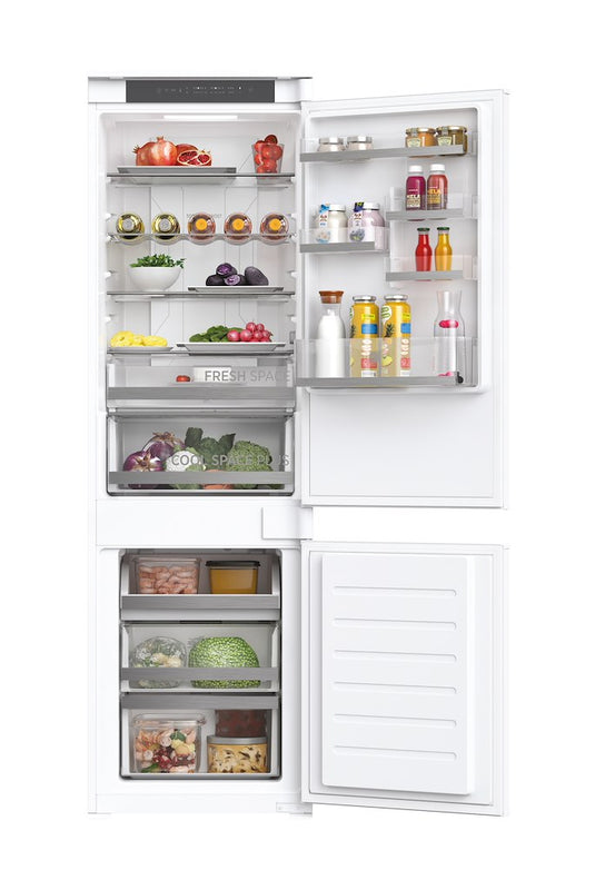 Hoover HOBT5518DWK-1 Integrated 70/30 Fridge Freezer - White - E Rated
