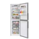 Hoover HVT3CLECKIHS-1 Freestanding Fridge Freezer - Silver - E Rated