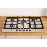 Indesit THP 751 W/IX/I Hob - Stainless Steel