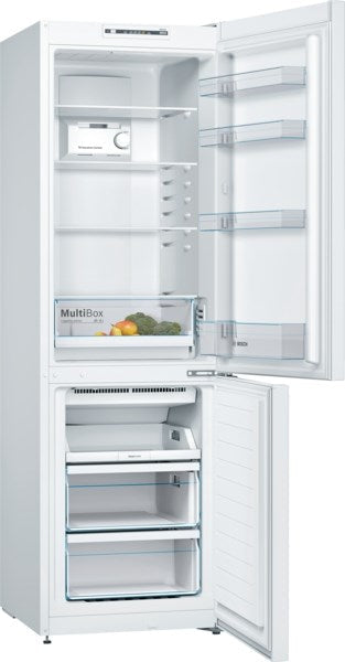 Bosch Series 2 KGN36NWEAG, Free-standing fridge-freezer with freezer at bottom