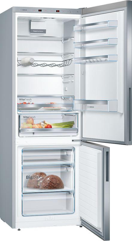 Bosch Series 6 KGE49AICAG, Free-standing fridge-freezer with freezer at bottom