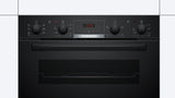 Bosch Series 4 NBS533BB0B, Built-under double oven