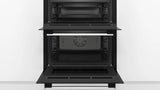 Bosch Series 4 NBS533BS0B, Built-under double oven