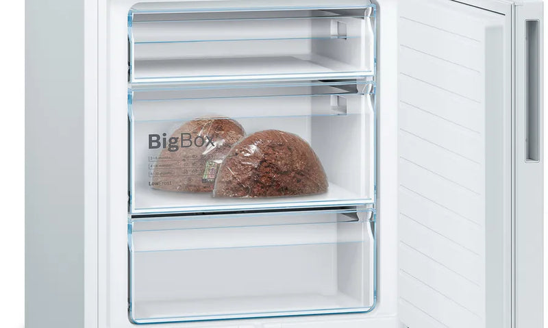 Bosch Series 6 KGE49AWCAG, Free-standing fridge-freezer