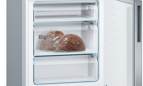 Bosch Series 6 KGE49AICAG, Free-standing fridge-freezer with freezer at bottom