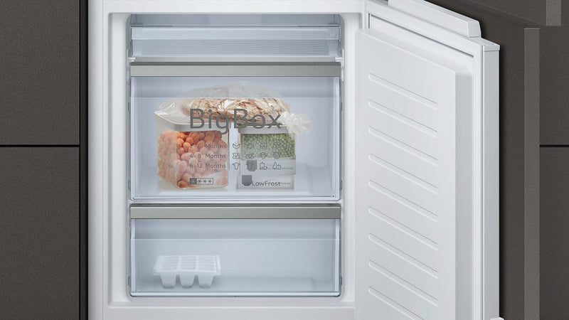 Neff N 70 KI6863FE0G, Built-in fridge-freezer with freezer at bottom