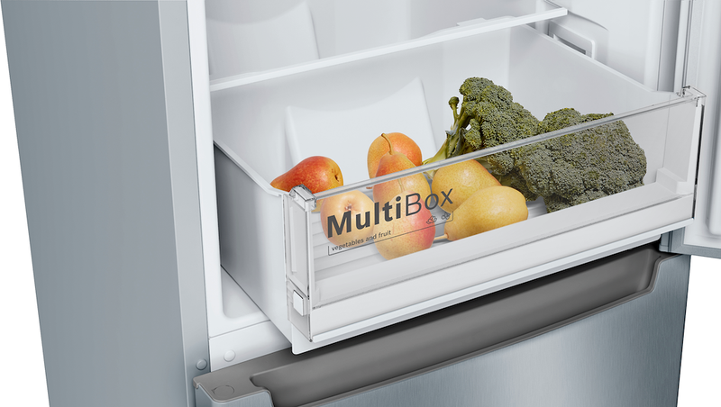 Bosch Series 2 KGN33NLEBG, Free-standing fridge-freezer with freezer at bottom