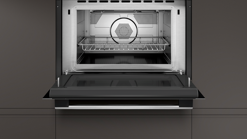 Neff N 50 C1AMG84N0B, Built-in microwave oven with hot air