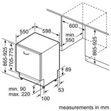 Siemens iQ 700 SX87Y801BE, Fully-Integrated Dishwasher