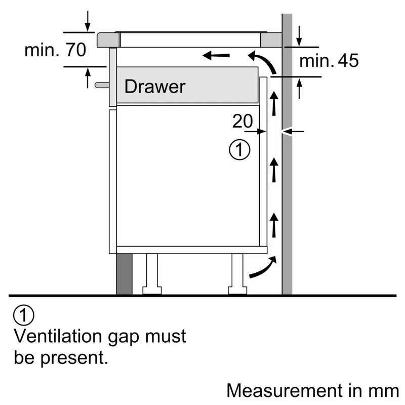 Siemens iQ 100 EH601HEB1E, Induction hob