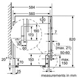 Bosch Series 6 WKD28543GB, Washer dryer