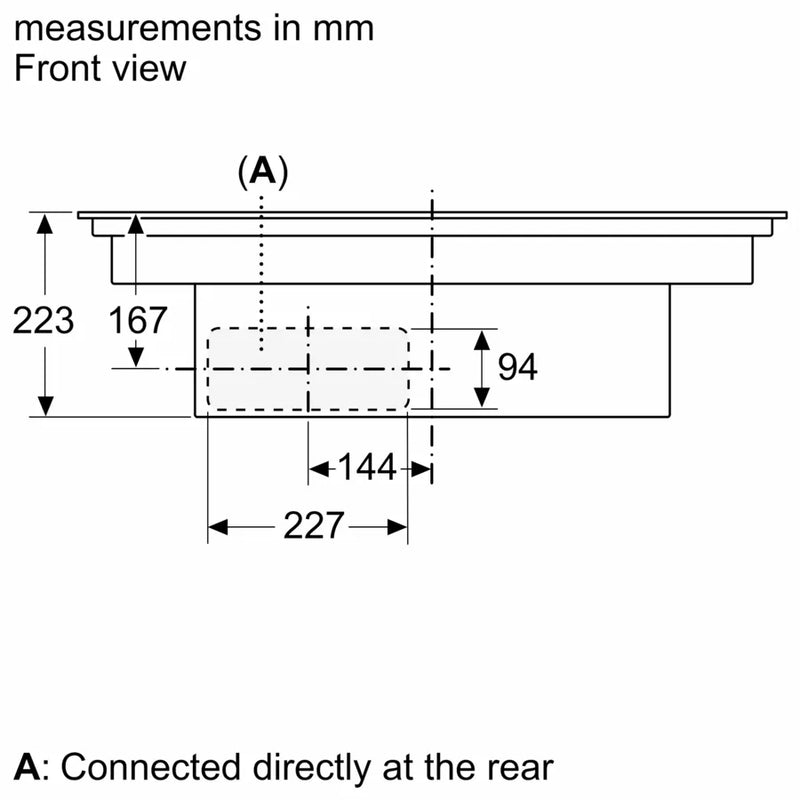 Siemens iQ 500 ED851HQ26E, Induction hob with integrated ventilation system