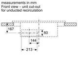 Bosch Series 4 PVS611B16E, Induction hob with integrated ventilation system