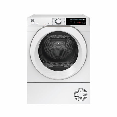 Hoover NDE H10A2TCE-80 H-Dry 500 10kg Heat Pump Tumble Dryer with Aquavision - A++ Energy Rated - White
