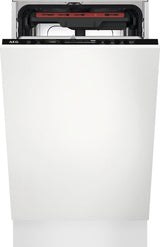 AEG FSE73507P 7000 GlassCare Fully Integrated Slimline Dishwasher with AirDry Technology + 10 Place Settings