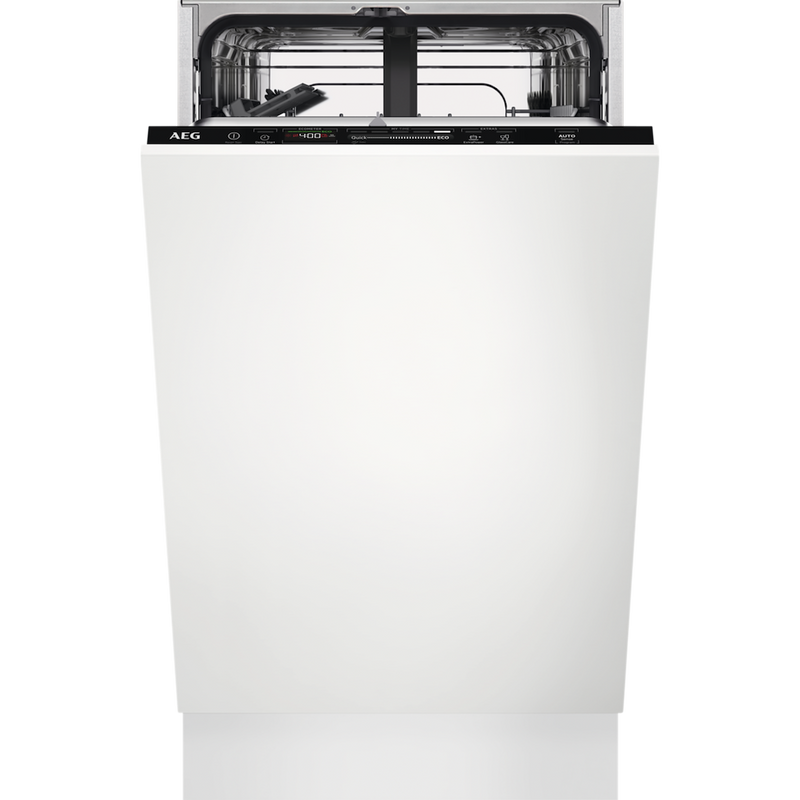 AEG FSE62407P 6000 SatelliteClean Fully Integrated Slimline Dishwasher with AirDry Technology + 9 Place Settings