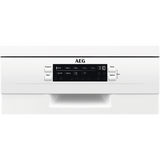 AEG FFB62417ZW 6000 SatelliteClean Freestanding Slimline Dishwasher with AirDry Technology + 9 Place Place Settings