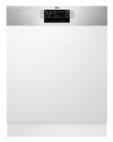 AEG FEE64917ZM 6000 SatelliteClean Semi Integrated Dishwasher with AirDry Technology + 14 Place Settings
