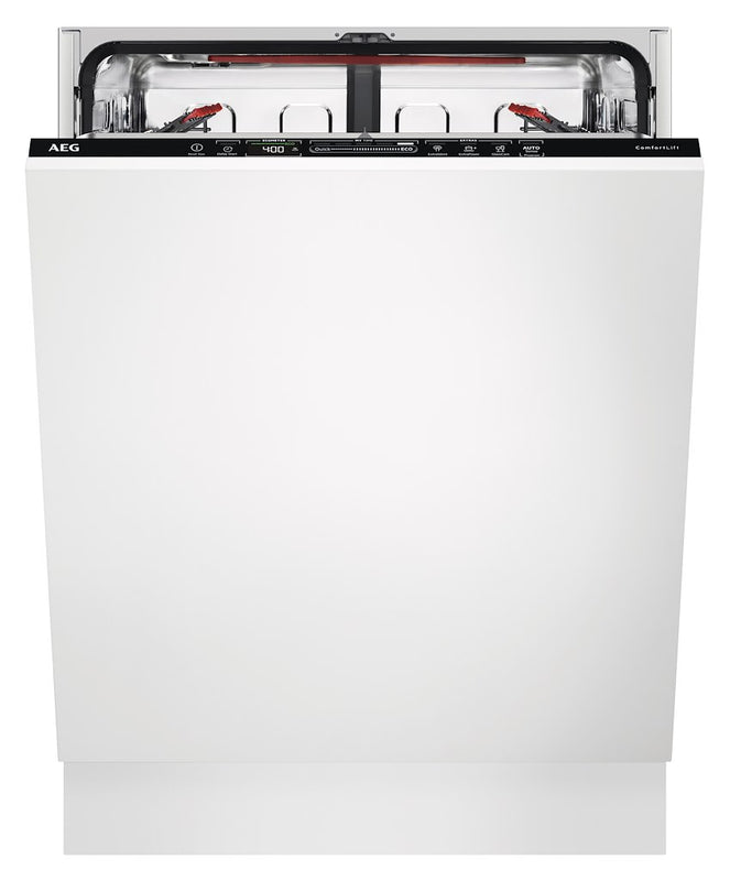 AEG FSS82827P 9000 ComfortLift Fully Integrated Dishwasher with AirDry Technology + 12 Place Settings
