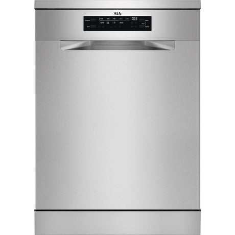 AEG FFB73727PM 7000 GlassCare Freestanding Dishwasher with AirDry Technology + 15 Place Settings
