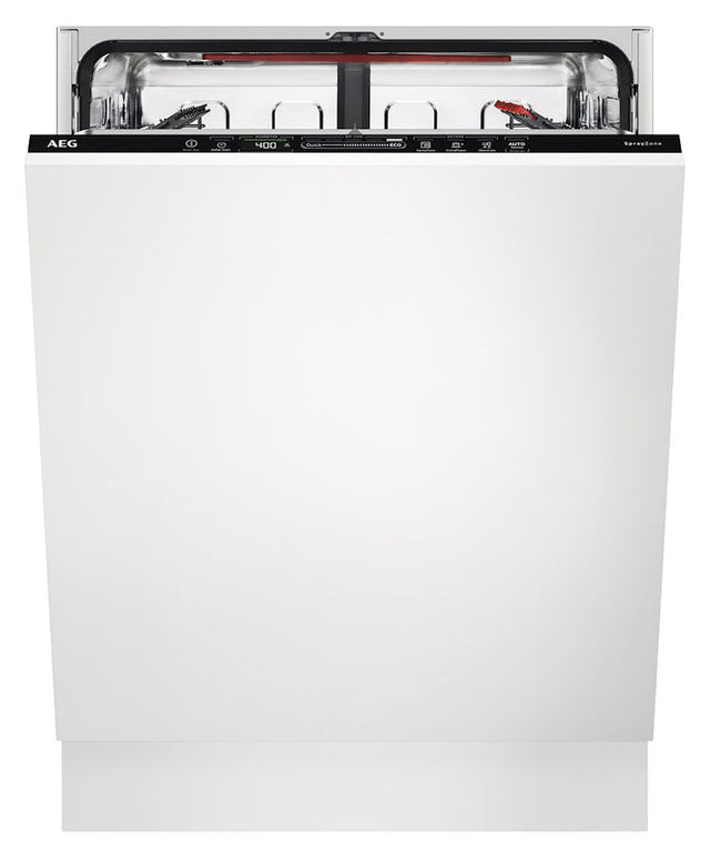 AEG FSE84607P 8000 SprayZone Fully Integrated Dishwasher with AirDry Technology + 13 Place Settings