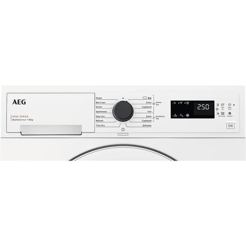 AEG TXH508A2R 8kg Heat Pump Tumble Dryer