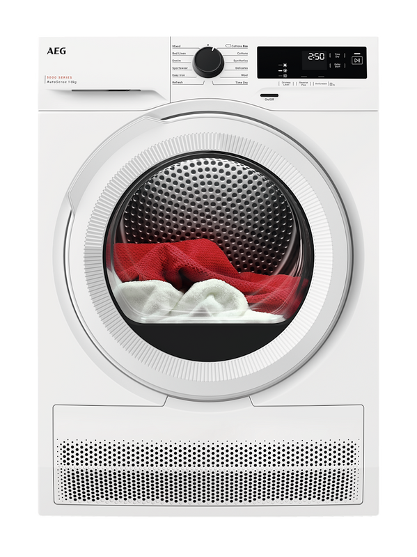 AEG TXH508A4R 8kg Heat Pump Tumble Dryer