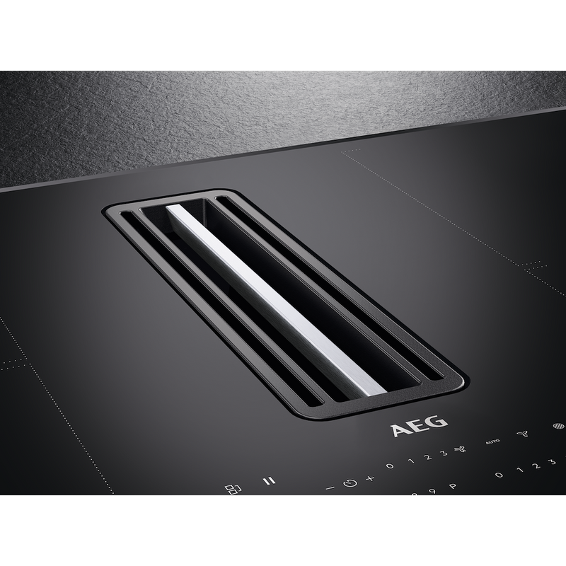 AEG CCE84751FB 83cm Recirculating Air Venting Flex Induction Hob