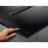 AEG CDE84543FB 80cm Single Bridge Hob with Extractor