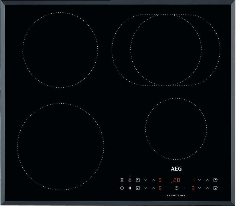 AEG IKB64311FB 3000 Induction Hob with Hob2Hood