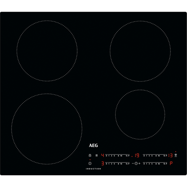 AEG IKX64401CB 3000 Induction Hob with Hob2Hood