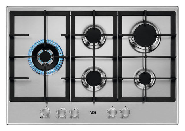 AEG HGB75500SM 3000 Slimline Gas Hob