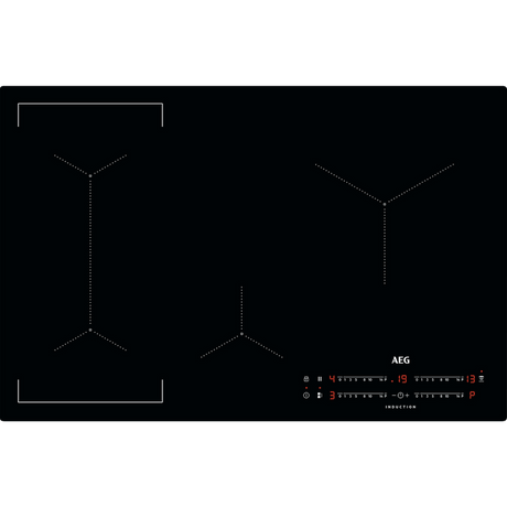 AEG IKX84443CB 6000 Bridge Full Induction Hob with Hob2Hood