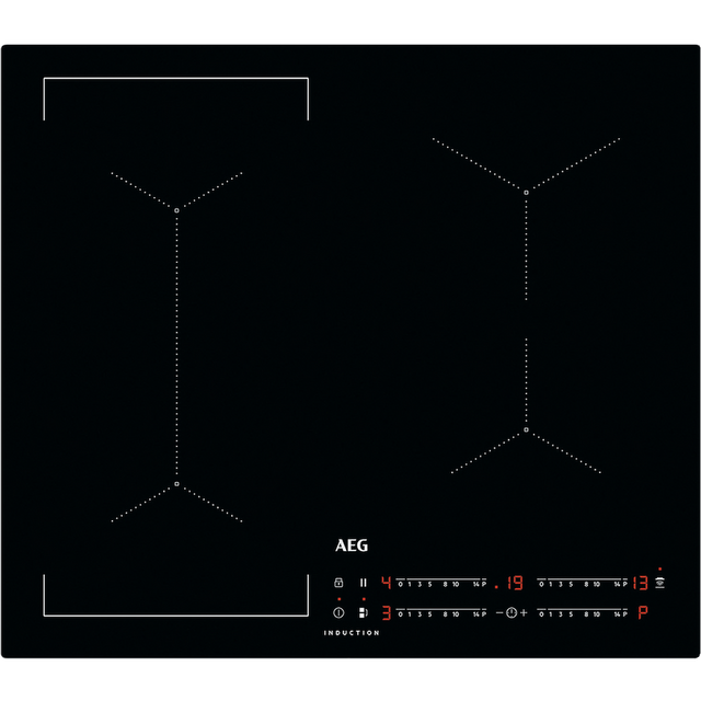 AEG IKX64441CB 6000 Bridge Full Induction Hob with Hob2Hood
