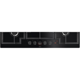 AEG HKB95450NB 8000 Gas on Glass Gas Hob with Hob2Hood