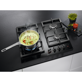 AEG HKB64450NB 8000 Gas on Glass Gas Hob with Hob2Hood