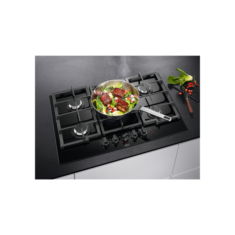 AEG HKB75450NB 8000 Slimline Gas Hob