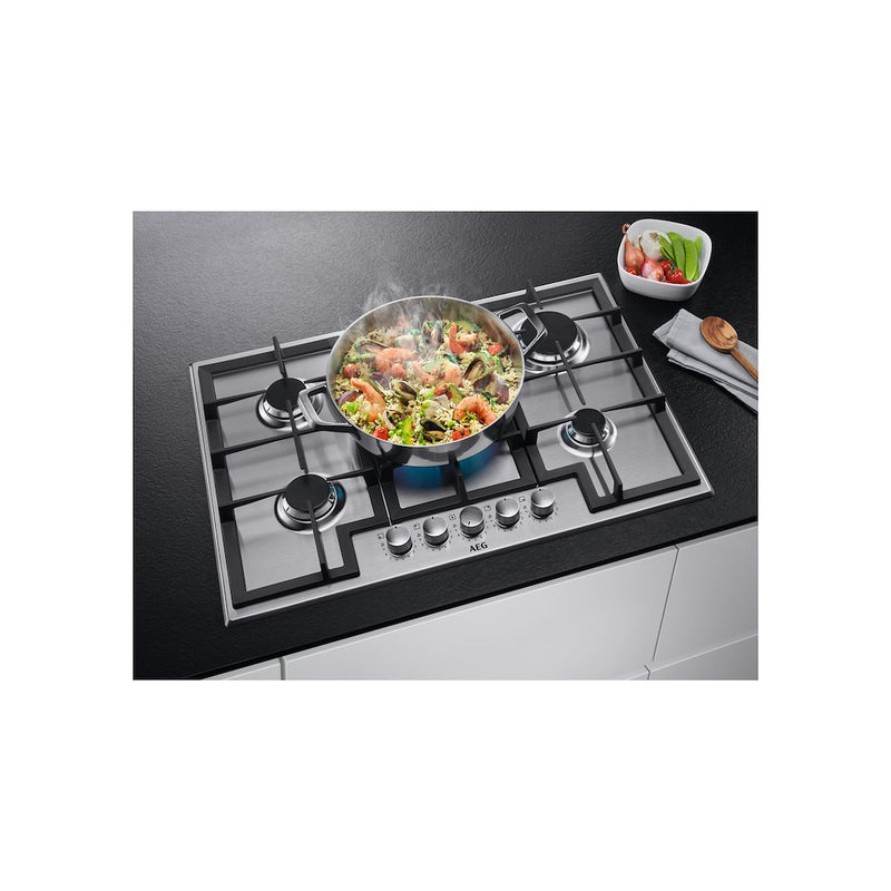 AEG HGX75400SM 3000 Slimline Gas Hob