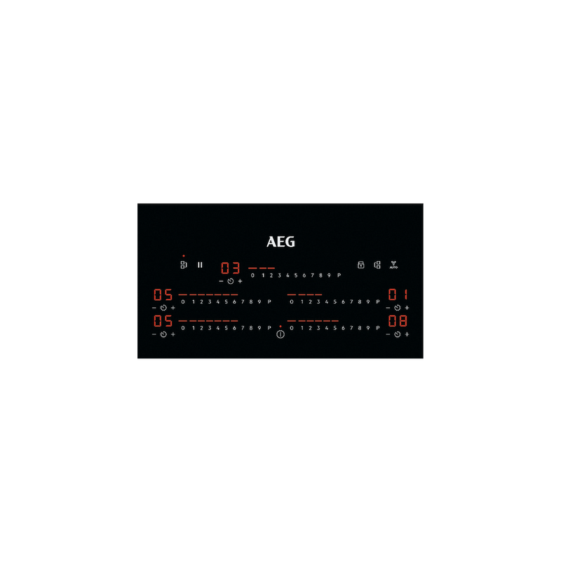 AEG IKE85751FB 6000 MultipleBridge Full Induction Hob with Hob2Hood