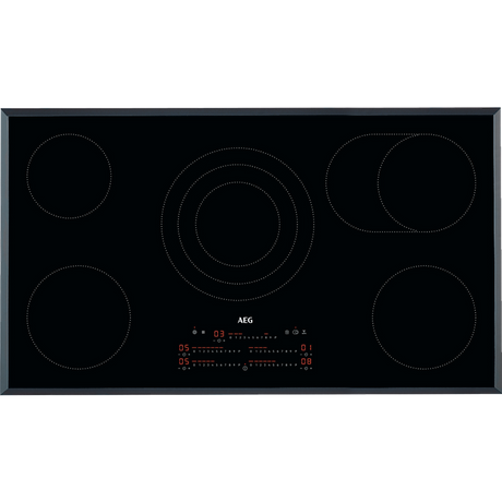 AEG HRE95770FB 3000 Radiant Ceramic Hob with Hob2Hood