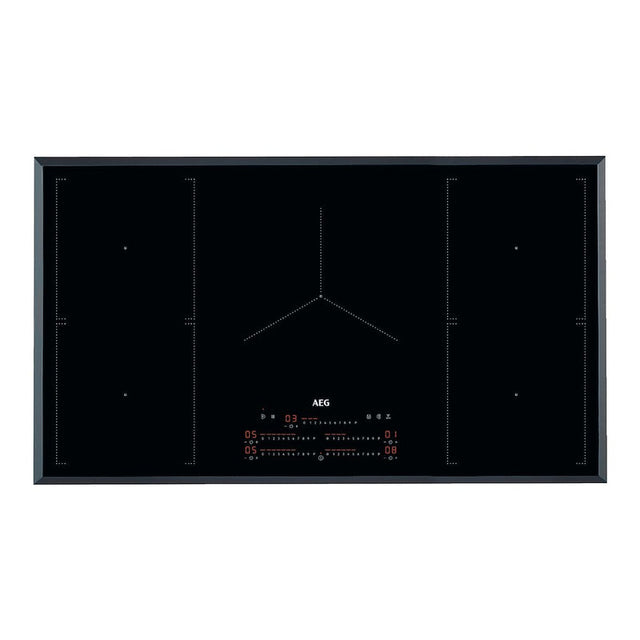 AEG IKE95751FB 6000 MultipleBridge Full Induction Hob with Hob2Hood