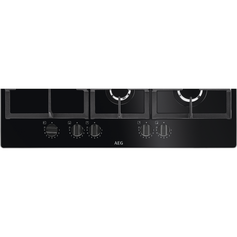 AEG HKB75820NB 6000 Gas on Glass Gas Hob
