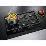 AEG HKB75820NB 6000 Gas on Glass Gas Hob