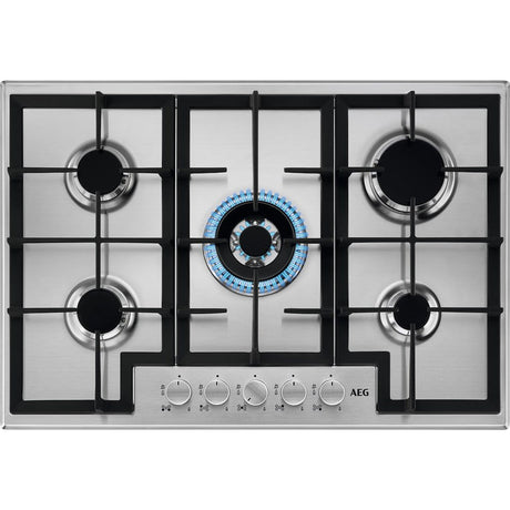 AEG HGX75400SM 3000 Slimline Gas Hob