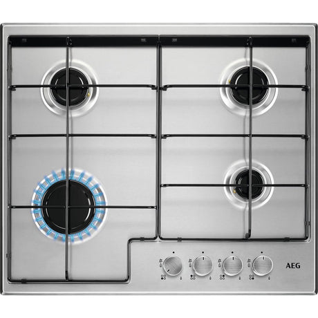 AEG HGX6400SM Slimline Gas Hob