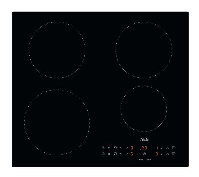AEG IKX64301CB 3000 Induction Hob with Hob2Hood