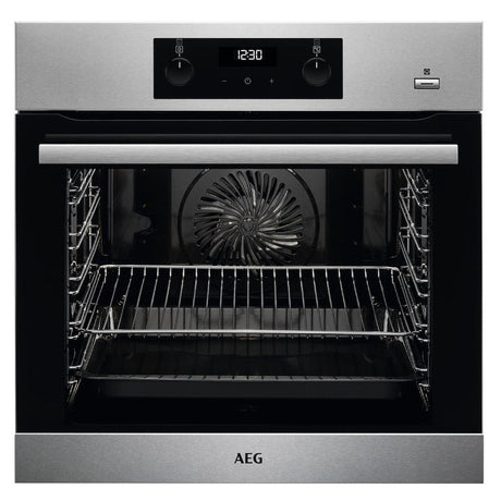 AEG BES355010M 6000 SteamBake Built-In Single Oven