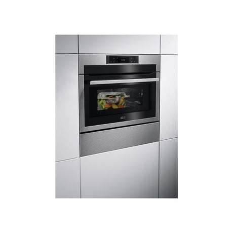 AEG KME761080M 8000 CombiQuick Integrated Combi Microwave and Oven